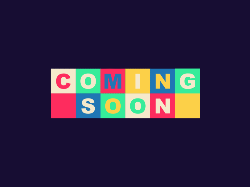 Coming soon